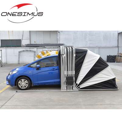 Competitive price Manual Simple Folding Sedan Mobile Car Shelter Retractable Folding Car Garage Tent