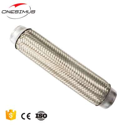 Top Quality Exhaust Systemauto engine muffler flexible 48 * 280 steel insulated flexible pipe