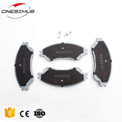 No Noise Performance Ceramic Material Chinese Brake Pad Set Front